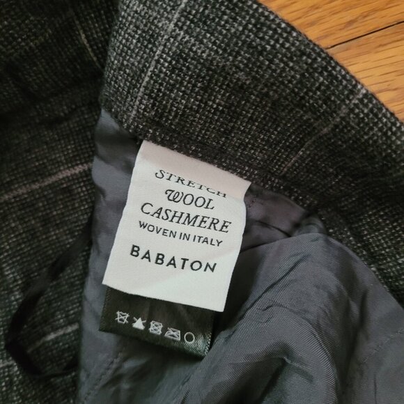 BABATON | Aritzia Cohen Wool Cashmere Plaid  Pant | Sz. 2 - Picture 8 of 10
